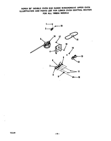 Lower oven control