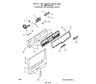 Roper 2265W0A backguard diagram