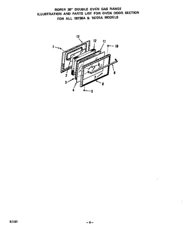 Oven door