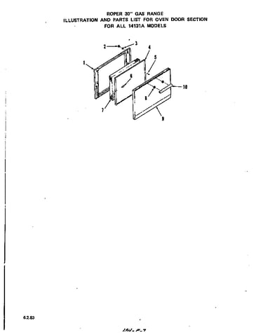Oven door