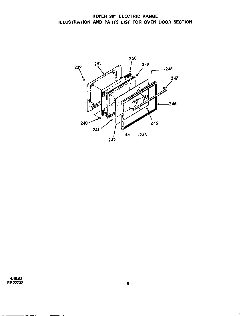 Oven door