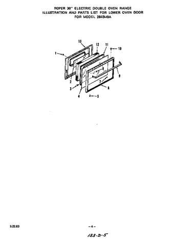 Lower oven