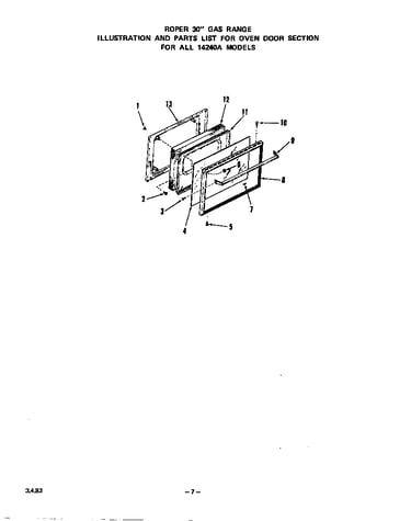 Oven door