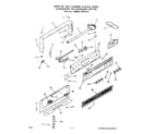 Roper 2382W2A backguard diagram