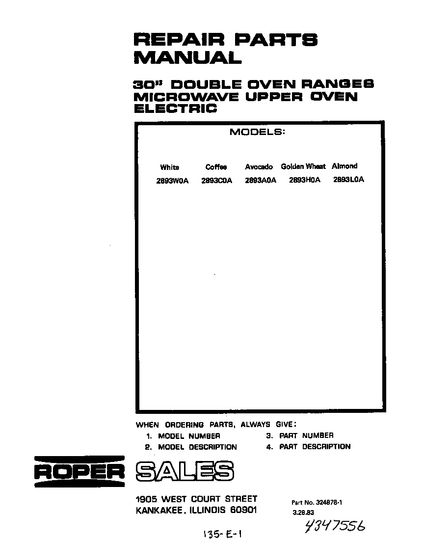 Cover page