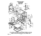 Roper 2893W0A cabinet diagram