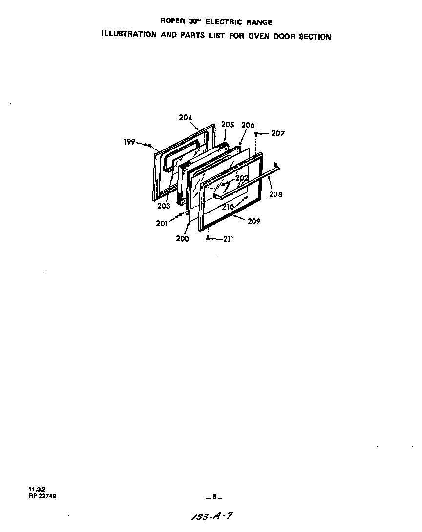 Oven door