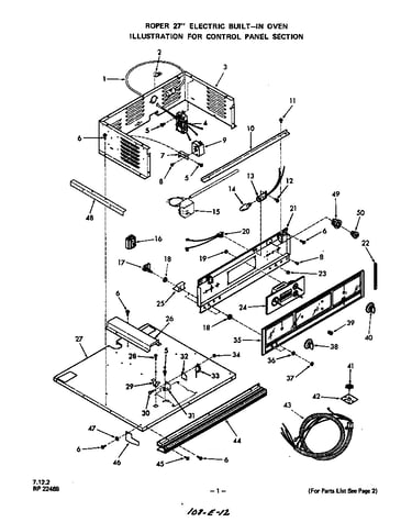 Control panel