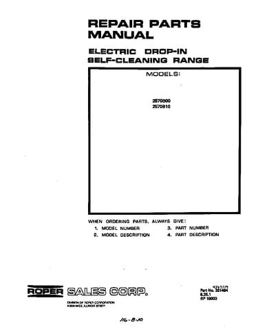 Cover page