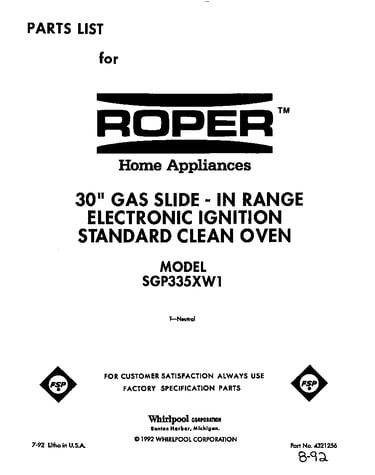 Front cover