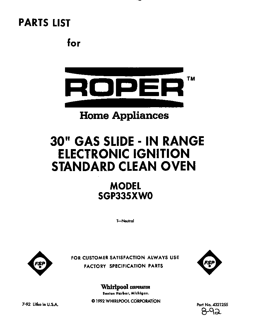 Front cover