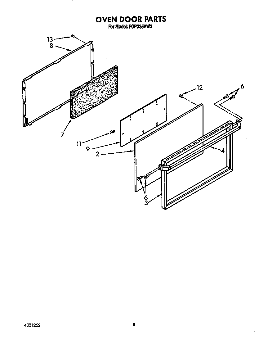 Oven door