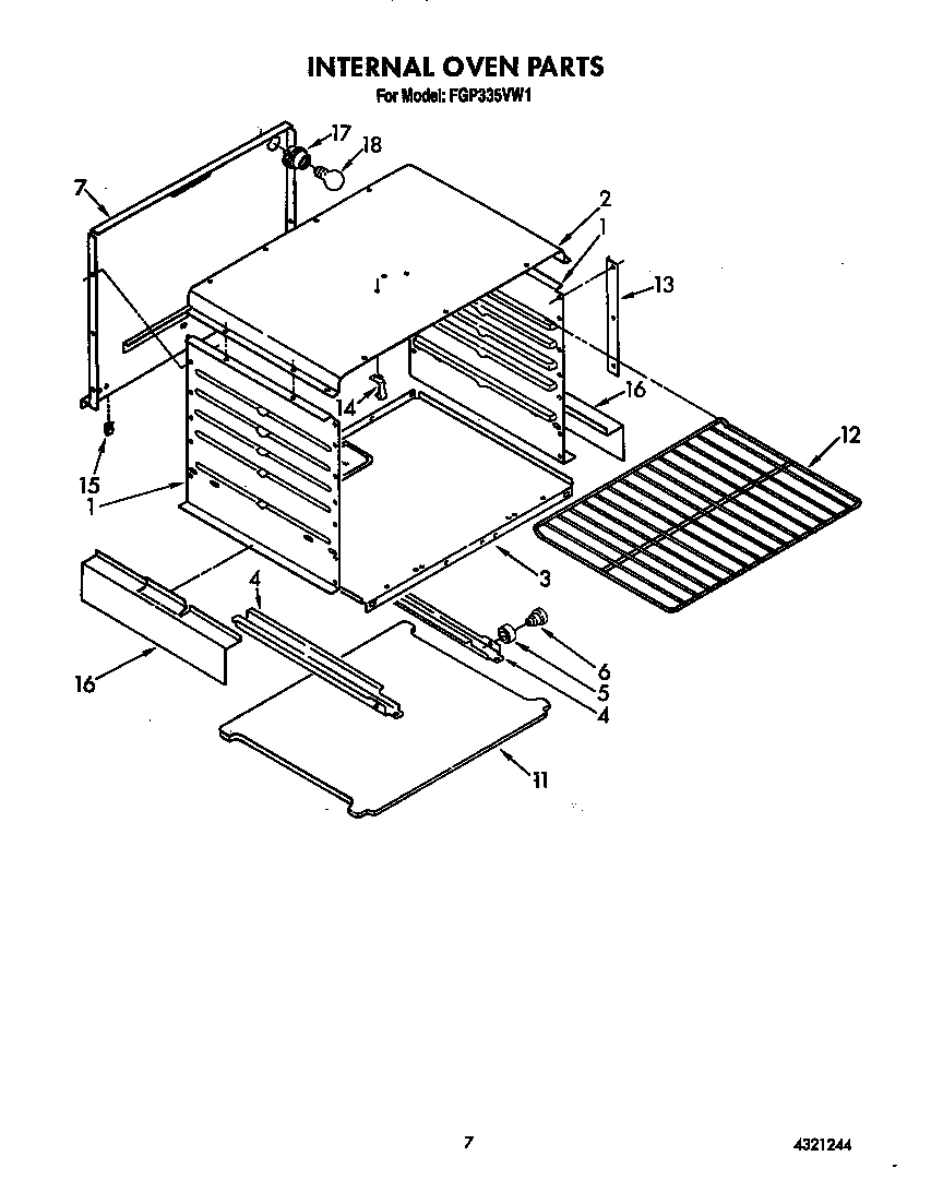 Internal oven
