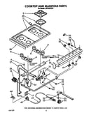 Cooktop and manifold