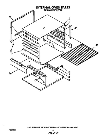 Internal oven