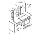 Whirlpool SF335PEWW1 external oven diagram