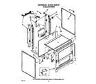 Whirlpool SF314PSWW1 external oven diagram