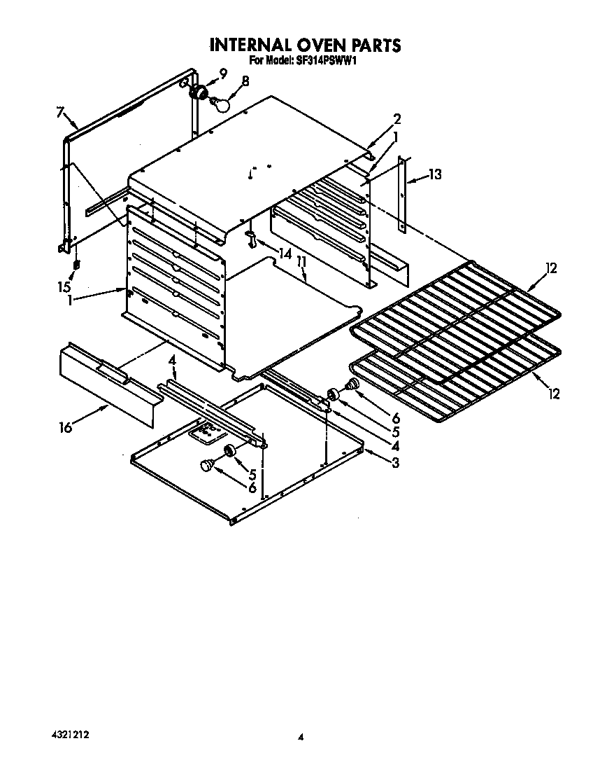 Internal oven