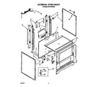 Whirlpool SF310PEWW3 external oven diagram
