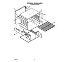 Whirlpool SF310PEWW3 internal oven diagram