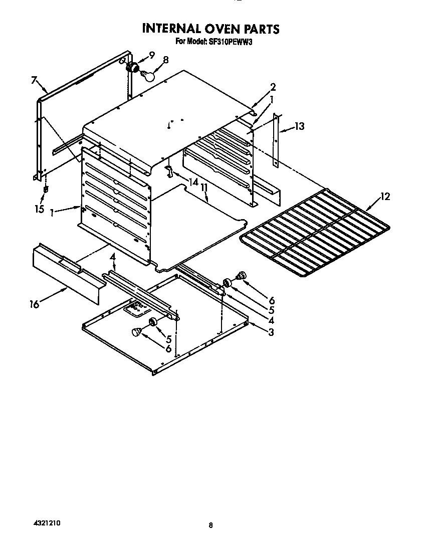 Internal oven