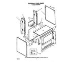 Whirlpool SF302BSWW1 external oven diagram