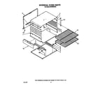 Whirlpool SF302BSWW1 internal oven diagram