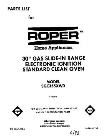 Front cover