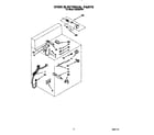 Roper FGS395VW1 oven electrical diagram