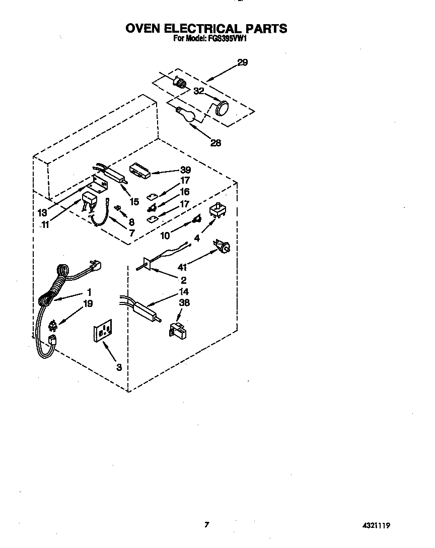 Oven electrical