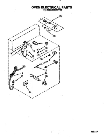 Oven electrical