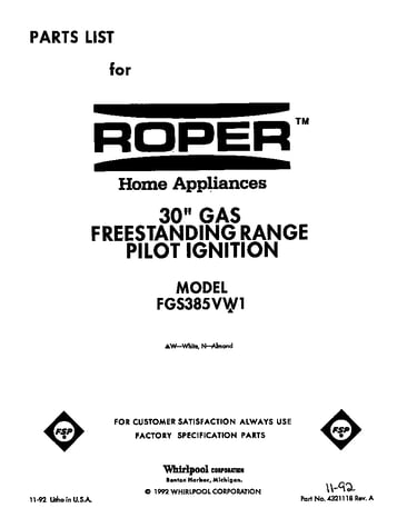 Front cover