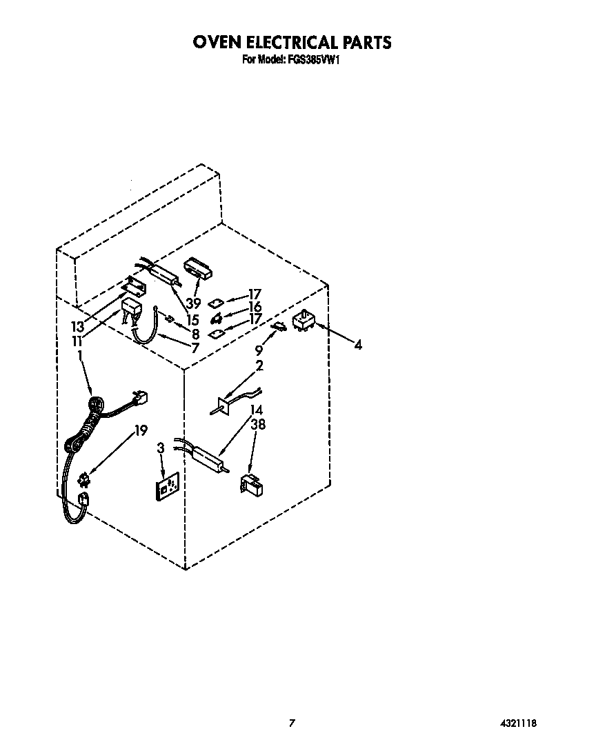 Oven electrical