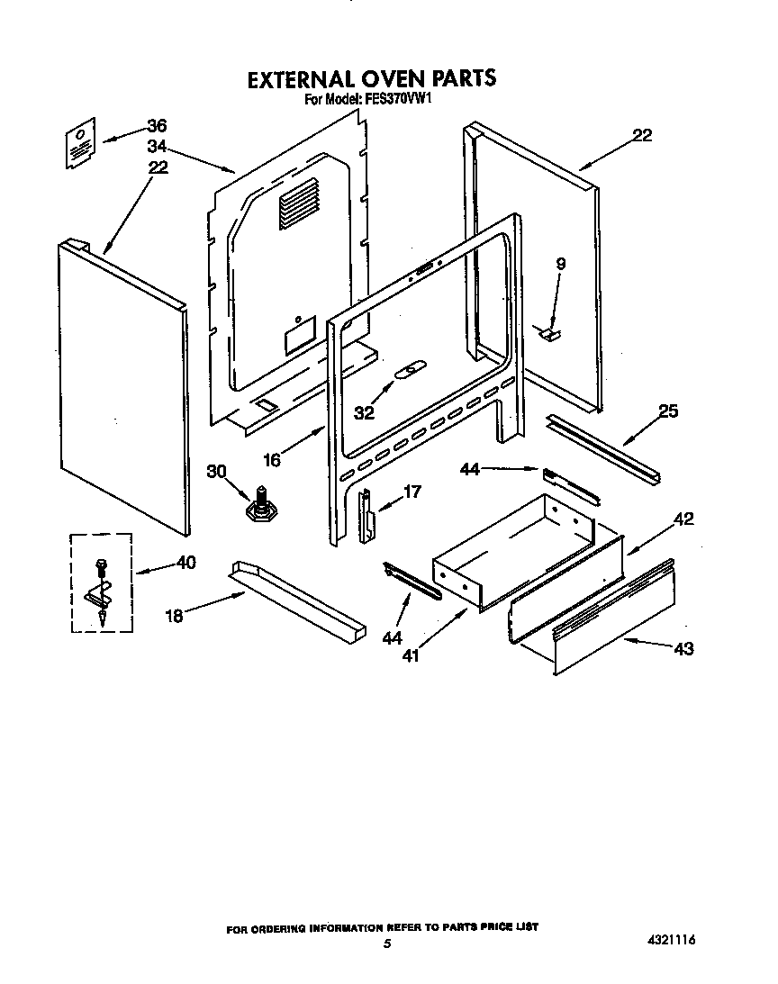 External oven