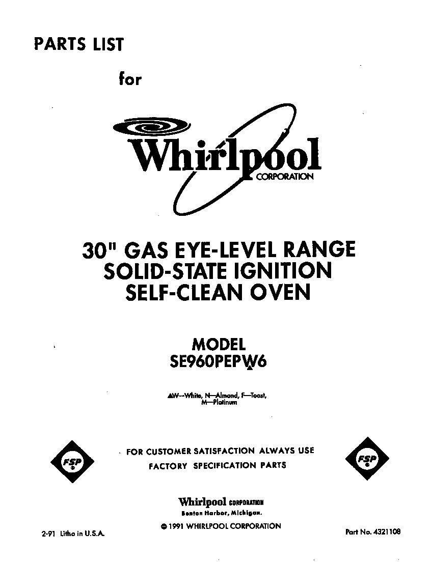 Front cover