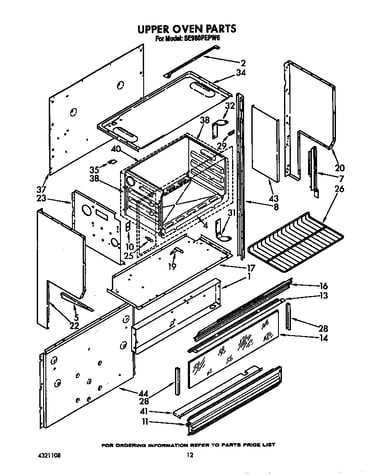 Upper oven