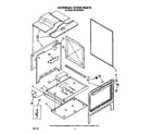 Whirlpool SF370PEWW1 external oven diagram