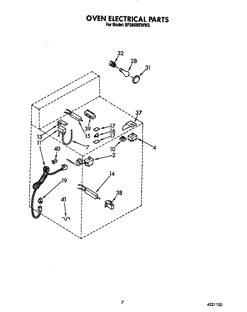 Oven electrical