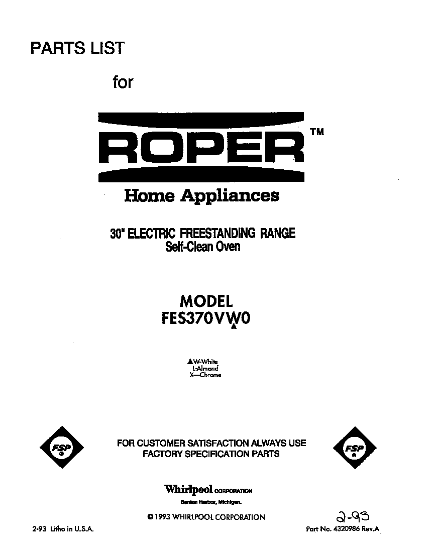 Front cover