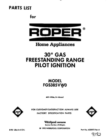 Front cover