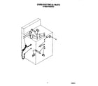 Roper FGS385VW0 oven electrical diagram