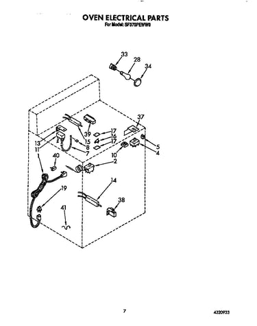 Oven electrical