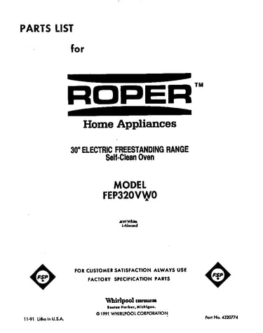 Front cover