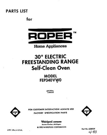 Front cover