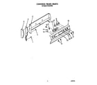 Roper FEP330VW0 control panel diagram