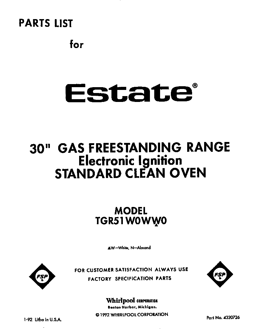 Front cover