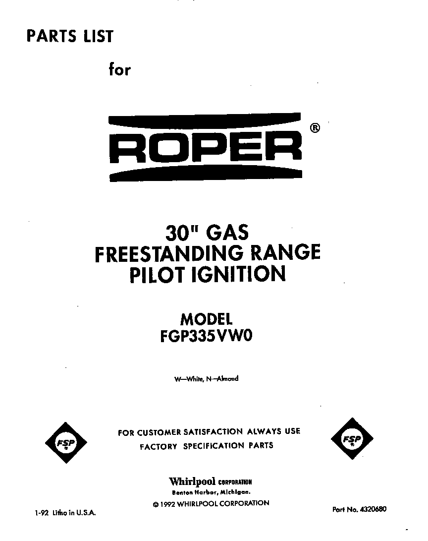 Front cover