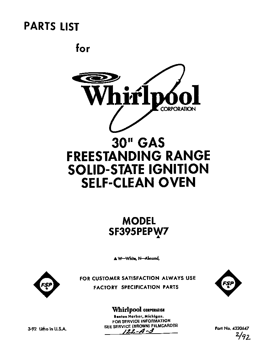Front cover
