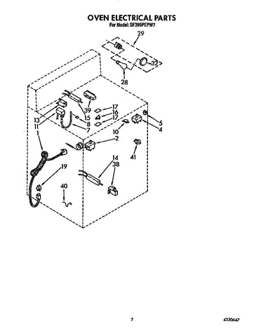 Oven electrical