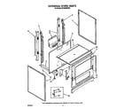 Whirlpool SF302BSWW0 external oven diagram